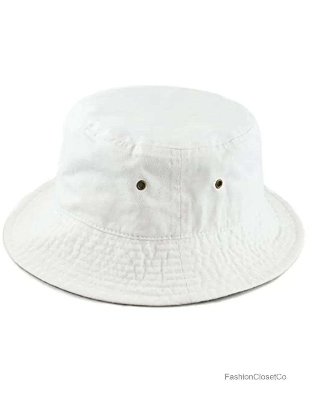 Packable Cotton Bucket Sun Hat for Unisex Travel Beach Fishing